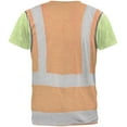 thumbnail image 2 of Halloween Road Worker Construction Vest Costume Mens T Shirt Heather White SM, 2 of 2