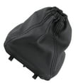 thumbnail image 2 of Gear  Gaiter Cover, Black Gear  Boot PU Leather Dustproof Anti Aging  Replacement For  MK7 For Car, 2 of 8