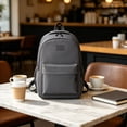 thumbnail image 4 of Large Capacity Travel Backpack, Lightweight Nylon Commuter Daypack with Multi-Compartment Storage for Work, College, and Weekend Trips, Men and Women, 4 of 6