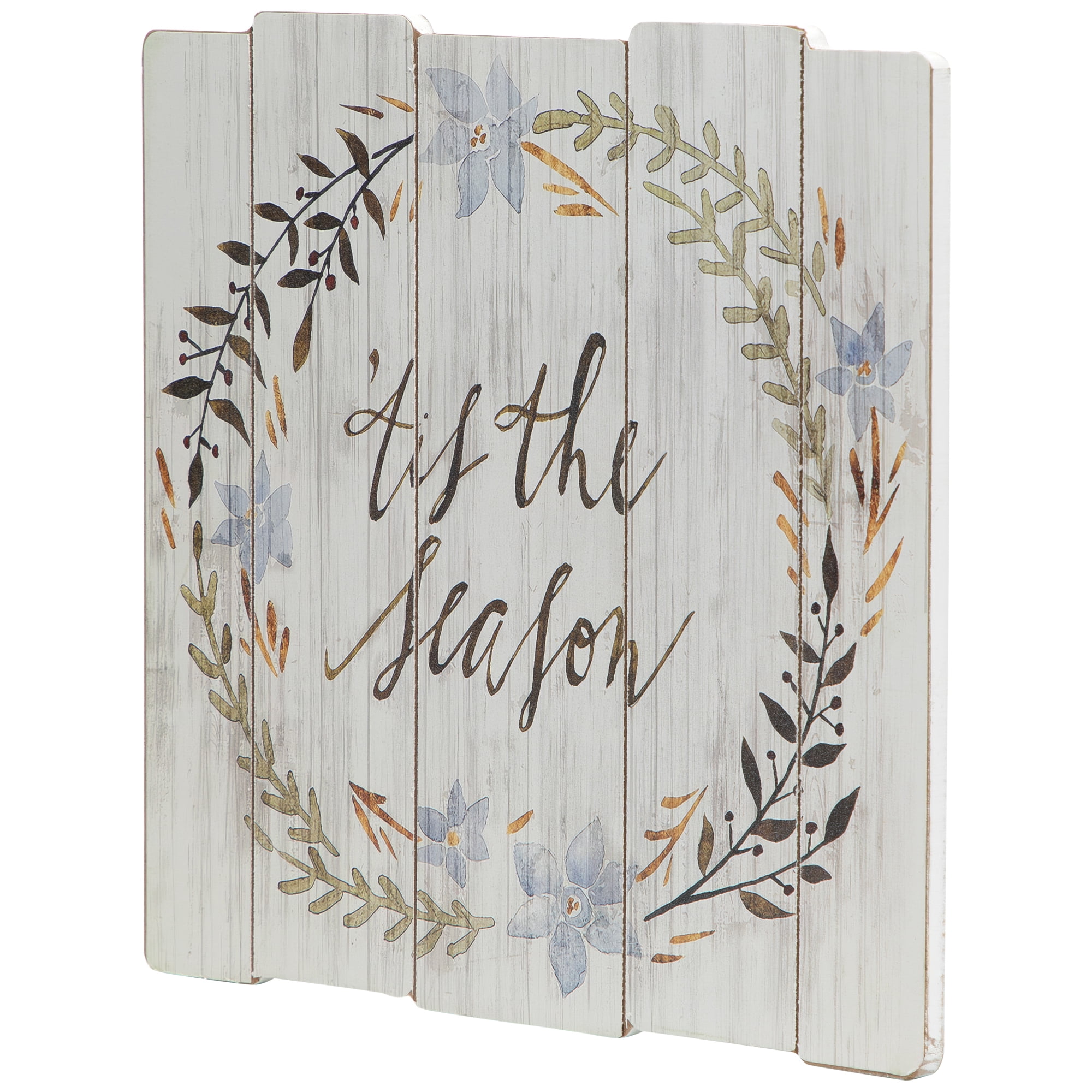 Northlight Tis the Season Christmas Wall Decoration - 12"