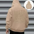 thumbnail image 4 of Christian Hoodies for Men 2025 Have You Talked To God About It Hoodie Hooded Sweatshirt with Pockets Pullover Hoody, 4 of 6