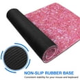 thumbnail image 6 of Stylish Pink Mouse Pad with Inspiring Quote - Large 31.5x11.8 in Desk Mat, Keyboard Pad, Laptop Protector - Lovely Addition to Pink Desk Accessories, 6 of 7
