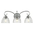 thumbnail image 1 of Golden Lighting 6952 Ba3 Clr Audra 3 Light 7" Wide Vanity Light - Grey, 1 of 1