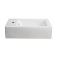 thumbnail image 3 of Elanti Ceramic 20'' Wall Mount Bathroom Sink with Overflow, 3 of 5