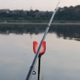 thumbnail image 4 of Barra De Horquilla Delantera De Pesca Soportes de caña de pescar de silicona en forma de U Suministros de cabeza de soporte de pesca universal (rojo), 4 of 5