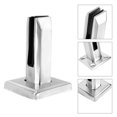 thumbnail image 1 of Floor Glass Clamp, Square Pool Glass Clamp Spigot Cover Balustrade Clamp  For Glass Swimming Pool Glass Garden, 1 of 8