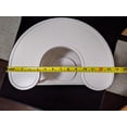 thumbnail image 6 of Two Tier Organizer Wood Lazy Susan for Countertop Spinner Turntable -Pure White, 6 of 6