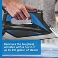 Rowenta Focus Excel Steam Iron for Clothes, Stainless Steel Soleplate