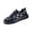 Black, variant on Distressed Denim Patchwork Skate Sneakers for Women Lace Up Closure Contrast Fringe Check Street Trend Casual Footwear Platform Daily Styling Low Top Board Shoes Blue 39