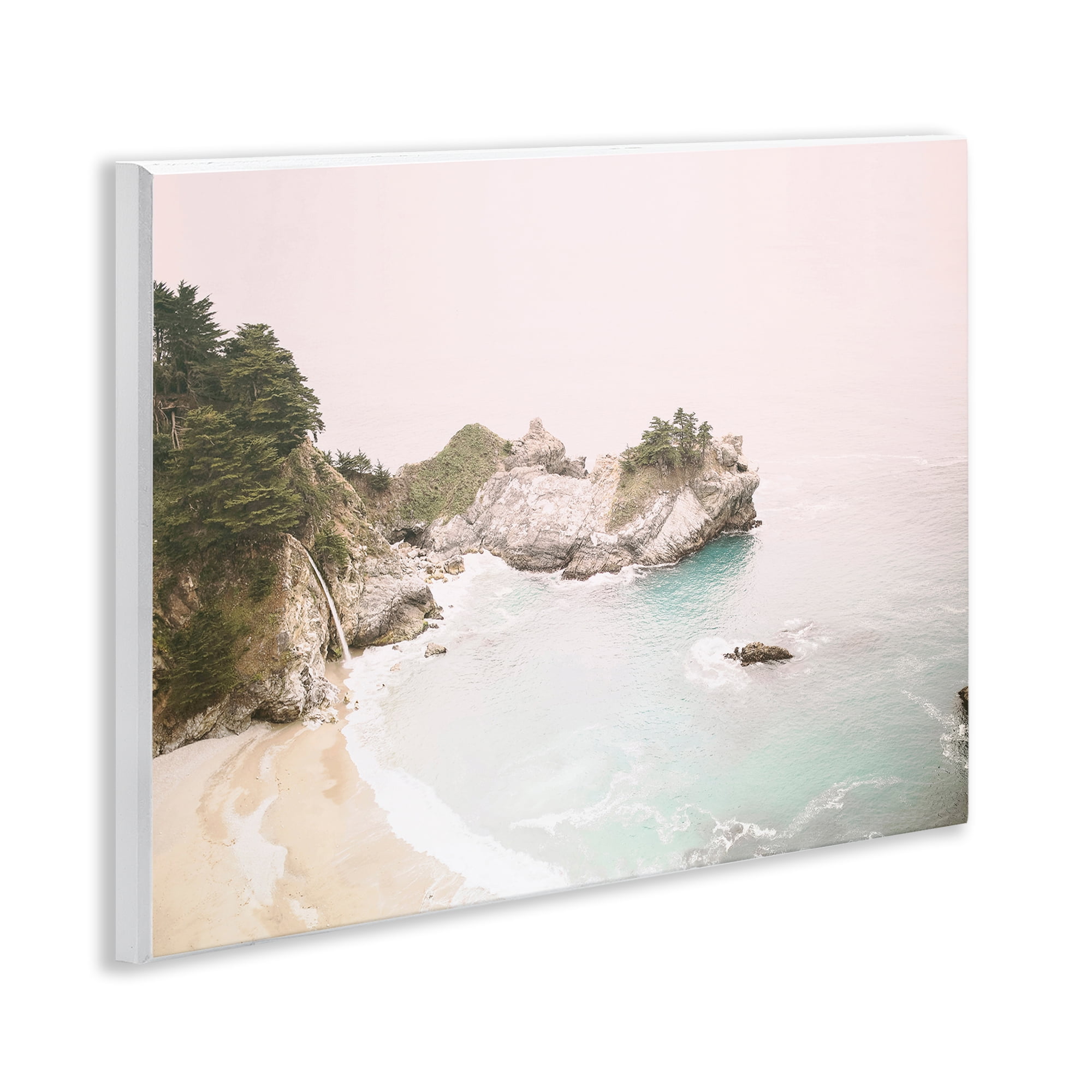 Stupell Industries McWays Falls Seascape Nautical & Beach Photography Unframed Art Print Wall Art, 14 x 11