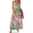 thumbnail image 1 of Vestido sin mangas Paris Panorama Vestido de dama de honor mujer vestido de verano suelto vestidos de verano mujer 2024, 1 of 7
