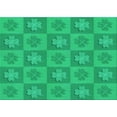 thumbnail image 1 of Ahgly Company Indoor Rectangle Patterned SpringGreen Area Rugs, 6' x 9', 1 of 6