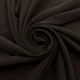 thumbnail image 4 of 60" Wide Venezia Poly Spandex Fabric - (200 GSM), Medium Weight, 2-Way Stretch, Soft & Breathable for Apparel, Activewear, Leggings, Decorations, Headband & DIY-Coffee, 4 of 4