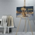 thumbnail image 4 of German Shepherd Happy New Year 2026 with Fireworks on New Year's Eve Horizontal Matte Canvas Poster Alsatian Dog Lover Gifts Wall Art Home Decor - 12022, 4 of 5