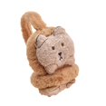 thumbnail image 2 of Peluche suave y cálido de invierno para niños Orejeras para niños y niñas, para fútbol al aire libre, 2 of 5