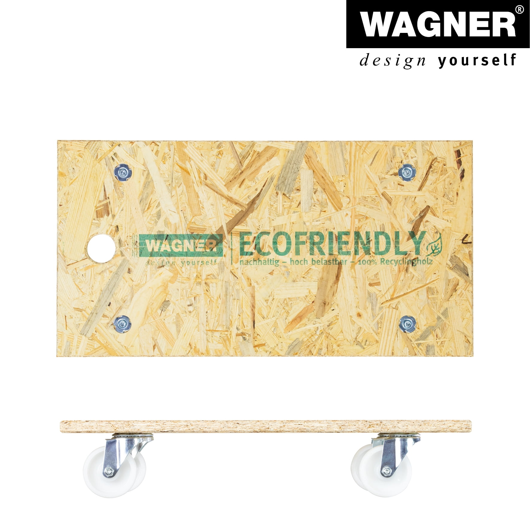 WAGNER design yourself 64-1141 Furniture Moving Dolly 550 lb. capacity, 23'L x 12'W