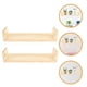 thumbnail image 3 of 2 estantes flotantes de pared, estante de almacenamiento de pared, estante rústico de madera para dormitorio y cocina., 3 of 6