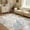 Blue & Brown, variant on UERMEI 9'x12' Large Area Rugs for Living Room, Washable Non-slip Soft Indoor Modern Abstract Rug for Bedroom Dining Room Office Home Decor Carpet,Brown