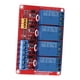 thumbnail image 5 of Módulo de relé, placa de módulo de relé optoacoplador Nimoa de 4 canales Disparador alto y bajo 5V/12V/24V(24V), 5 of 14