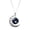 Capricornus, variant on 12 Constellation Half Moon Zodiac Sign Astrology Horoscope Pendant Necklace