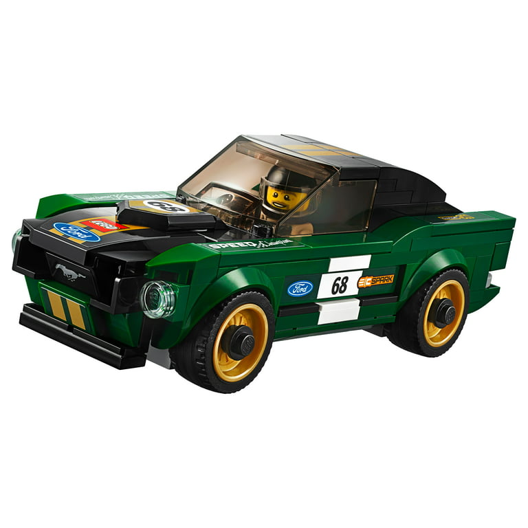 Vermomd Heel veel goeds Iets LEGO Speed Champions Ford Mustang Fastback - Walmart.com