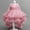 Hot Pink, variant on AUNVITO Girls Sleeveless Round Neck Mesh Tulle Puffy Dress Luxury Evening Party Pageant Princess Ball Gown