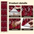 thumbnail image 4 of Peel and Stick Wallpaper Canvas Contact Paper Floral seamless bunches berries dark red Self Adhesive and Removable 24in x 118in, 4 of 8