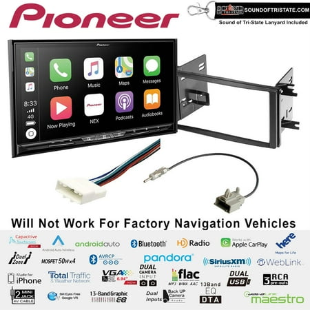 Pioneer AVIC-W8500NEX 6.94" Navigation fits 09-13 Subaru Forester 08-14 Impreza