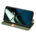 thumbnail image 3 of Allytech Flip Wallet Case for OnePlus 12R, Premium PU Leather Luxury Case with Kickstand & Card Slots, Magnetic Closure Inner Soft TPU Shockproof Protective Case for Women Men - Green, 3 of 6