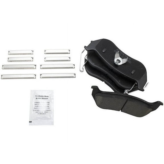 Rear Brake Pad Set - Compatible with 2002 - 2007 Jeep Liberty 2003 2004 2005 2006