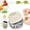 White, variant on Kitchen Dual-Layer Draining Basket with Handle,Heavy-Duty Thickened Double Layer Fruit & Veggie Washer with Star-Shaped Holes,Secure Lock & Hanging Hook,Ideal Mini Colander for Berries,Tomatoes