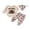 Beige, variant on Loicainy Infant Baby Boy Fall Outfits 3 6 12 18 Months Football Letter Embroidered Long Sleeve Romper Pants and Knot Hat 3 Piece Clothes Set