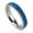Blue, variant on Stainless Steel Ring Fashion Korean Version 4mm Wide Band Sizes 6 7 8 9 Lightweight Unisex Jewelry Classic All