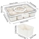 thumbnail image 2 of Divided Serving Tray with Lid and Handle - Snackle Box Charcuterie 26s, 2 of 5