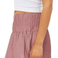 thumbnail image 3 of Pantalones cortos de cintura alta para mujer, pantalones de chándal para hacer ejercicio, caminar, motorista, ejercicio, playa, noche, dormir, pantalones cortos para mujer, verano, exterior, rosa, XS Inevent AP009843-10, 3 of 6