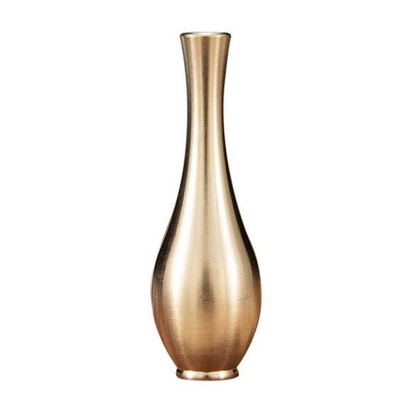 Metal Mini Vase Pure Copper Taper Flower Vase Wedding Table Centerpiece Decor