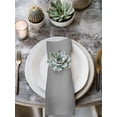 thumbnail image 3 of Cloth Napkins Set of 2 - 20x20 Inches, Gray Ombre Washable Reusable Table Napkins, Modern Abstract Art Farmhouse Gradient Soft & Absortbent Dining Napkin for Party Wedding Hotel Restaurant, 3 of 8