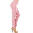 thumbnail image 2 of Women's Classic Skinny Ponte Pants Stretchy Mid-Rise Fit, 5-Pocket Design, 2 of 4