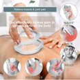 thumbnail image 3 of 3 tamaños de terapia de ventosas estudio de terapia de ventosas y juego de ventosas de silicona para el hogar, adecuado para masaje miofascial, músculo, nervio, dolor en las articulaciones, 3 of 4