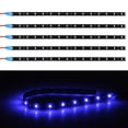 thumbnail image 1 of MesaSe 6-pack Waterproof Flexible 2W DC12V LED Light Strips 30cm Underbody Light For Car Motorcycle, 1 of 8
