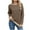 Coffee, variant on Womens Blouses Fall 2025 Tube Tops With Built In Bra Xs Vneck 3/4 Sleeve Shirts Long Long Sleeve Button Down Blouses Casual