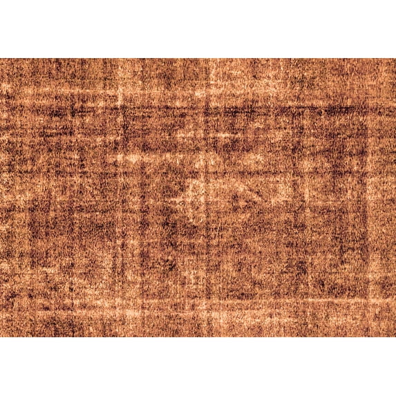Ahgly Company Indoor Rectangle Persian Orange Bohemian Area Rugs, 4' x 6'