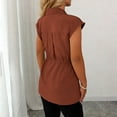 thumbnail image 4 of LVHAOGJOB Débardeur pour Femmes Col Uni Hauts d'Été Chandail Chemises pour Femmes, 4 of 8