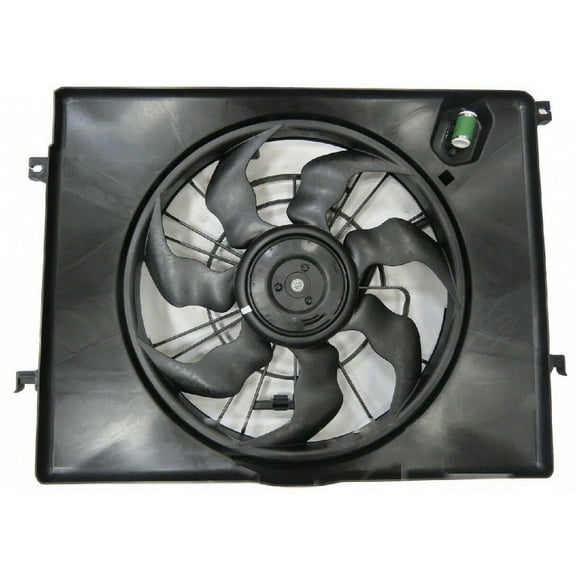 For Hyundai Sonata 2011 2012 Radiator Cooling Fan Assembly | Hybrid | 253804R280 | HY3115139