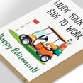 thumbnail image 5 of Enjoy Your New Ride To Work Golf Card With Golf Cart - Happy Retirement Card For Golfer - Meaningful Gift Cards - Happy Birthday Card, 5 x 7 inches, 5 of 6