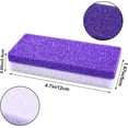 thumbnail image 6 of Foot Pumice Stone 4 Pack Pedicure Stone for Feet Pumice Sponge for Feet Callus Remover and Scrubber Double Sided Pedicure Foot Pumice Stone for Feet and Heels Callus and Dead Skins (Purple), 6 of 7