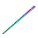thumbnail image 4 of Un par de palillos de acero inoxidable Palillos cuadrados de galvanoplastia Palillos de metal reutilizables (23 cm, color), 4 of 5