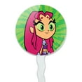 thumbnail image 2 of Teen Titans Go! Starfire Cupcake Picks Toppers Decoration Set of 6, 2 of 7