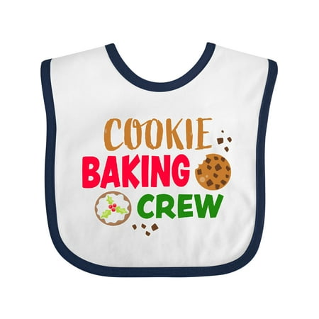 

Inktastic Christmas Cookie Baking Crew Gift Baby Boy or Baby Girl Bib
