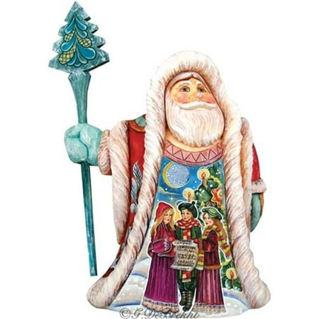 GDeBrekht 532322 Illustrated Christmas Carol Santa